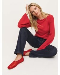 Reformation - Britt Ballet Flat - Lyst
