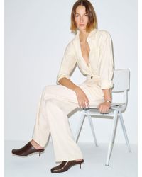 Reformation - Phadra Heeled Mule - Lyst