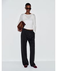 Reformation - Frances Low Rise Relaxed Pant - Lyst