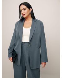 Reformation - The Classic Relaxed Blazer Es - Lyst