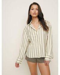 Reformation - Andy Oversized Shirt - Lyst