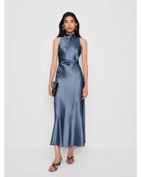Reformation - Casette Silk Dress 8 - Lyst