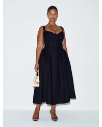 Reformation - Birdie Linen Dress Es 14 - Lyst