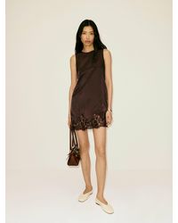 Reformation - Jessalyn Silk Dress - Lyst