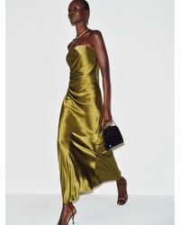 Reformation - Meshea Silk Dress 0 - Lyst