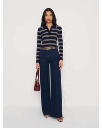 Reformation - Bex Super Stretch High Rise Wide Leg Jeans Cotton - Lyst