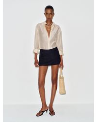 Reformation - Penelope Linen Skort - Lyst