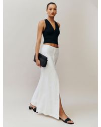 Reformation - Petites Andi Linen Maxi Skirt 6P - Lyst