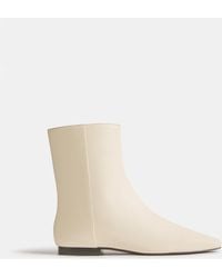 Reformation - Remy Flat Ankle Boot 5 - Lyst