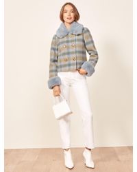 reformation fur jacket