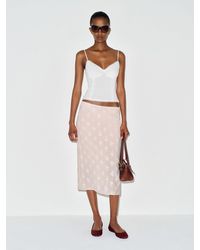 Reformation - Karissa Top Lace 0 - Lyst