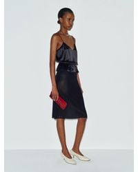 Reformation - Fiorenzo Silk Top - Lyst