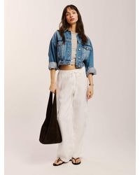 Reformation - Olina Linen Short Pant - Lyst