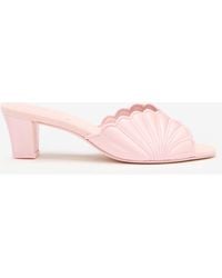 Reformation - Waldena Block Heeled Mule - Lyst