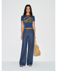 Reformation - Gisele Low Rise Linen Pant - Lyst