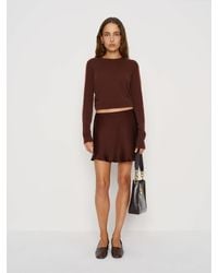 Reformation - Brandy Silk Skirt - Lyst