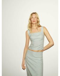 Reformation - Clarence Linen Top 0 - Lyst