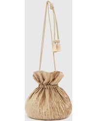 Reformation - Aphrodite Pleated Pouch - Lyst