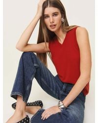Reformation - Reese Cashmere Tank - Lyst