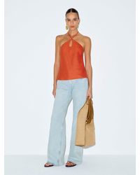 Reformation - Rosana Linen Top - Lyst