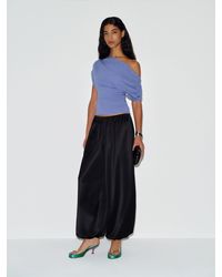 Reformation - Iris Knit Top Neptune - Lyst