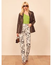 Reformation Denim Petites Sonora High Rise Straight Jeans in Desert Sand (Natural) | Lyst