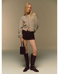 Reformation - Cobel Regenerative Wool Cardigan - Lyst