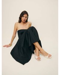Reformation - Clementine Heeled Mule Sandal - Lyst