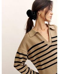 Reformation - Francesco Cotton Polo Sweater - Lyst