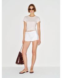 Reformation - Laurel Linen Skort - Lyst