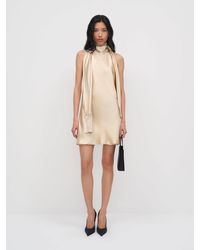 Reformation - Helen Silk Dress - Lyst