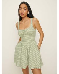Reformation - Daria Linen Dress - Lyst