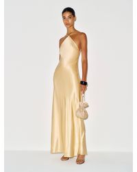Reformation - Emilee Silk Dress - Lyst
