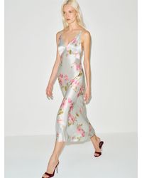 Reformation - Anaya Silk Dress - Lyst