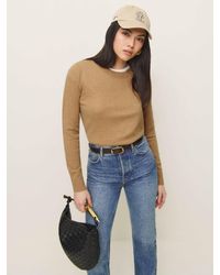 Reformation - Dana Cashmere Crew Sweater - Lyst