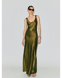 Reformation - Pamela Silk Dress 0 - Lyst