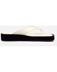 Reformation - Eden Platform Thong - Lyst