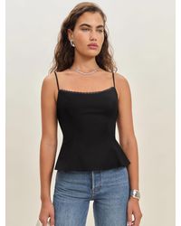 Reformation - Genevieve Top Lace - Lyst