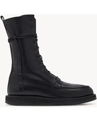 the row zip boots