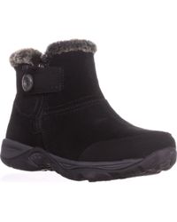 Easy Spirit Eliria Cold-weather Ankle Booties - Natural