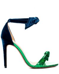 Alexandre Birman Bi-material Clarita - Green