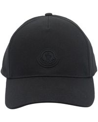 Moncler - Cappello Nero - Lyst