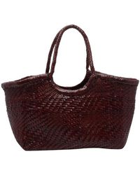 Dragon Diffusion - Borsa A Spalla Bordeaux Nantucket Optical - Lyst