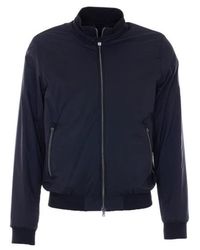Herno - Giacca Nera - Lyst