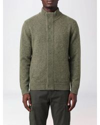 Barbour - Maglione Con Zip Essential Patch - Lyst