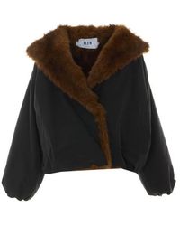 ELEH - Giacca Bomber Nera - Lyst