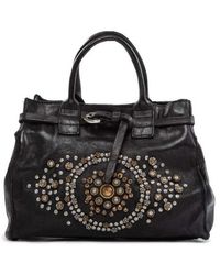 Campomaggi - Shopper Vacchetta Con Strass - Lyst