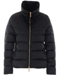 Moorer - Giaccone Nero - Lyst
