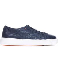 Santoni - Sneakers Blu - Lyst