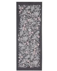 Liu Jo - Stola Nera Con Motivo Zebra - Lyst